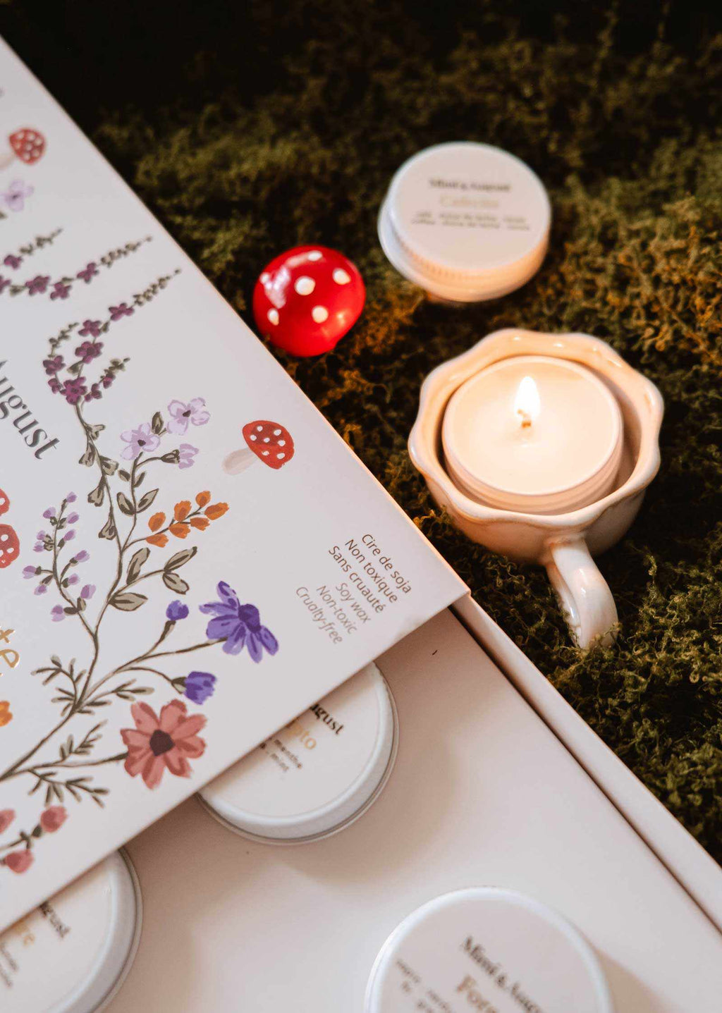 Fall/Winter Candle Discovery Kit | 6 Soy Tealights Gift Set